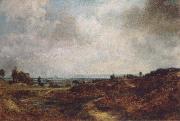 Hampstead Heath with London in the distance, John Constable